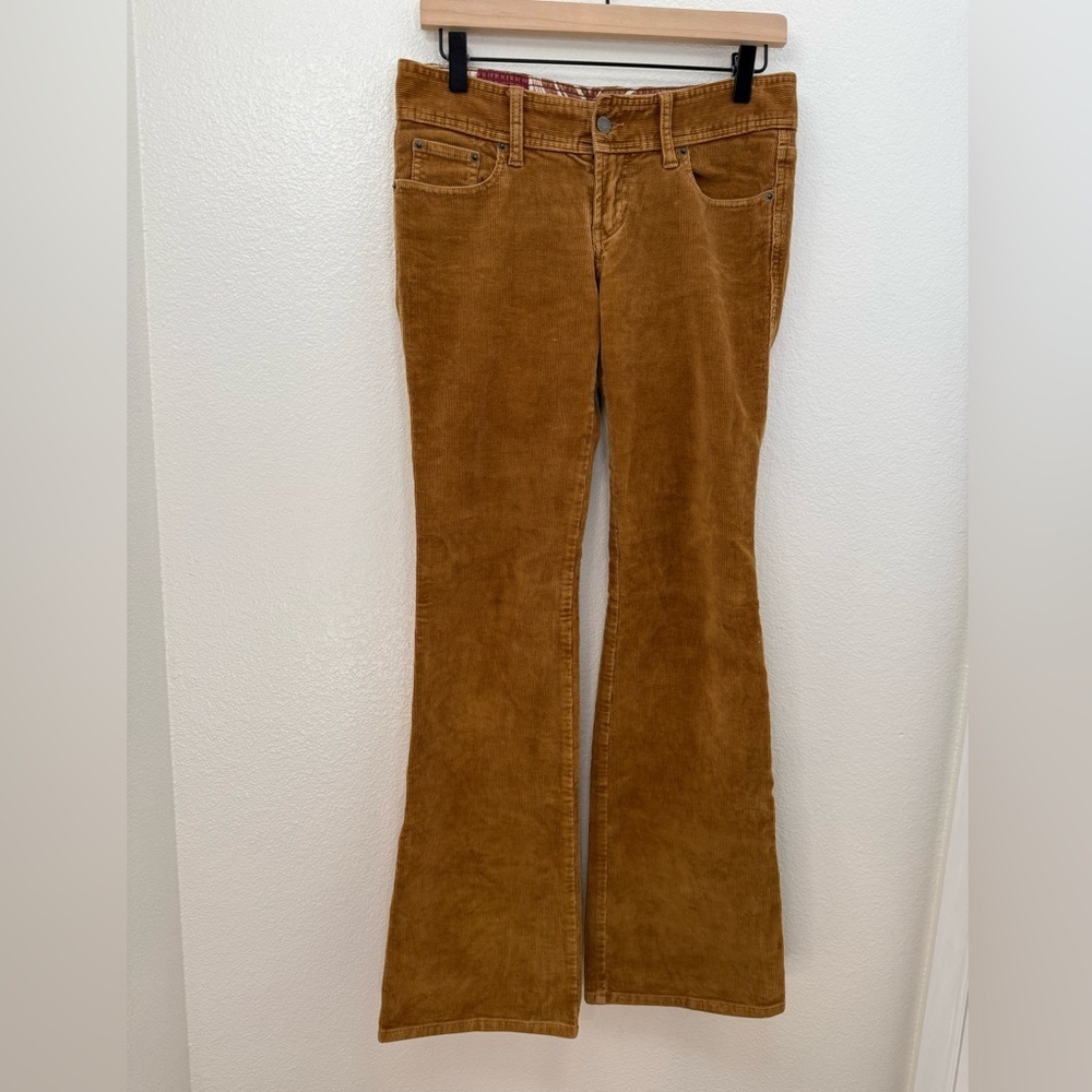Y2K Hollister Corduroy Flare Jeans Size 3